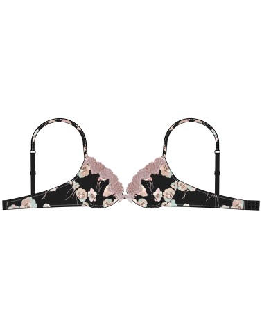 4 Paires Inserts Soutien-gorge Triangle Push-up - Amovibles Et Lavables - DILISEN